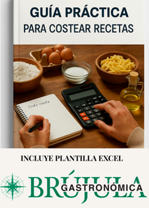 Guía práctica para costear recetas + Plantilla descargable + Ebook